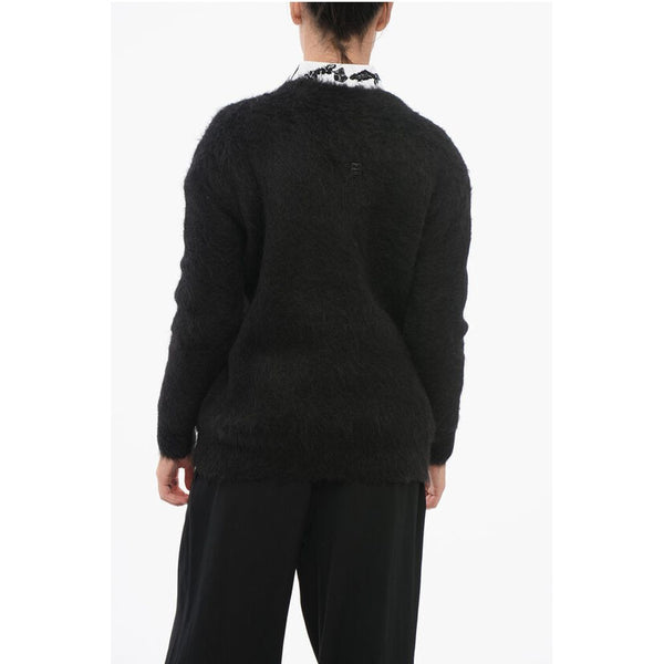 Alpaca Blend Cardigan with 2 Pockets Givenchy