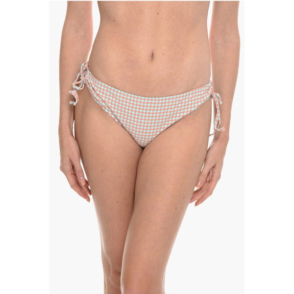 Gingham Checked FILIPPA Tie-Side Bikini Bottom Samsoe Samsoe
