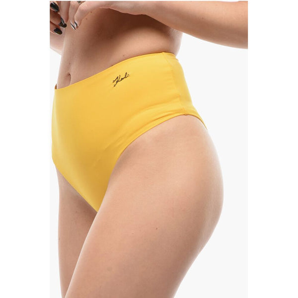 Solid Color Bikini Bottom Karl Lagerfeld