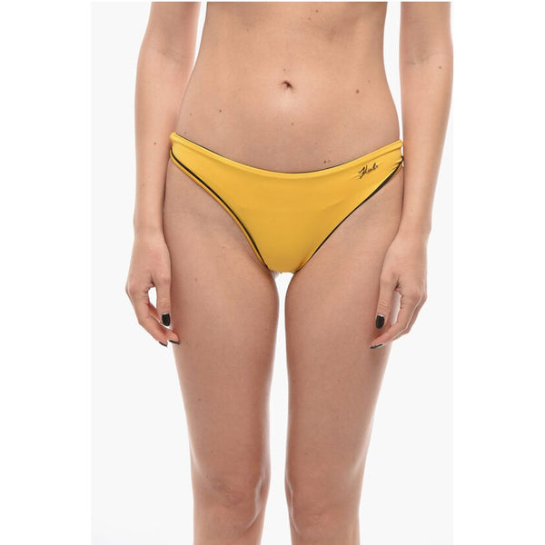 Bikini Bottom with Contrasting Finishes Karl Lagerfeld