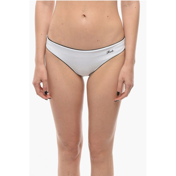 Bikini Bottom with Contrasting Finishes Karl Lagerfeld
