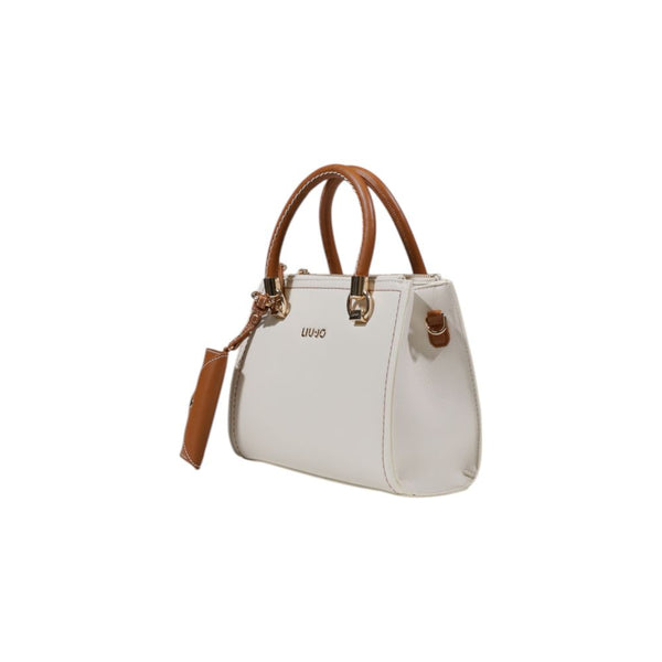 Cream Polyethylene Handbag Liu Jo