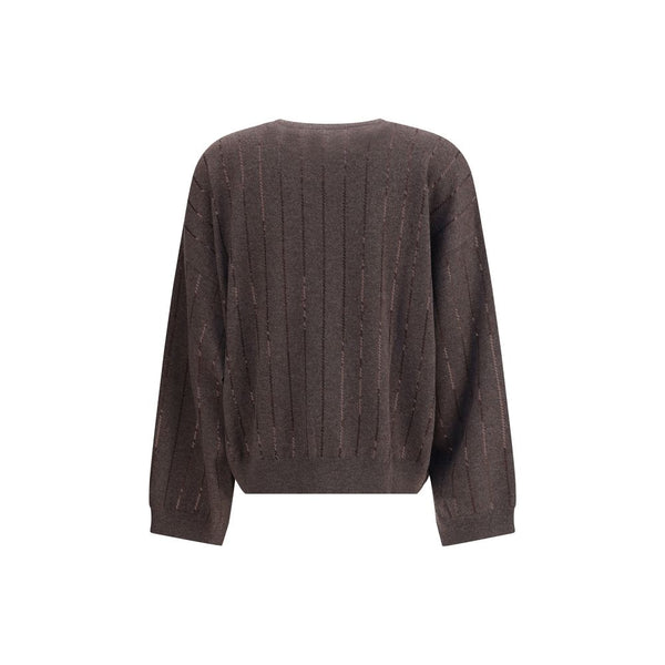 Sweater with sequins Brunello Cucinelli