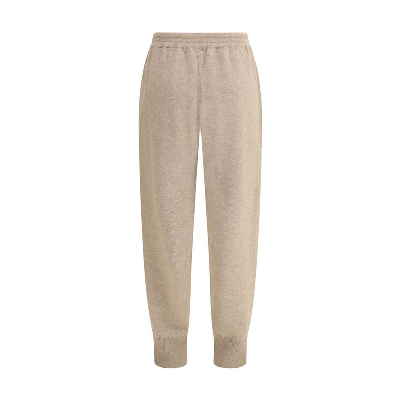Beige Cashmere Pants Brunello Cucinelli