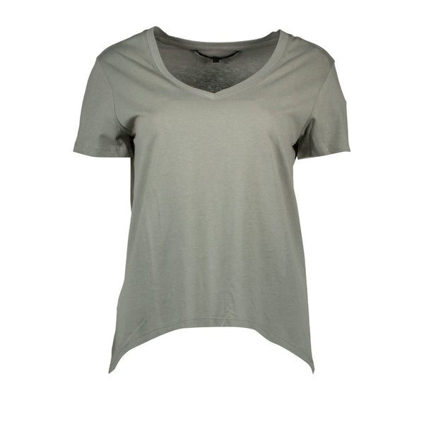 Green Cotton Unisex T-Shirt Silvian Heach