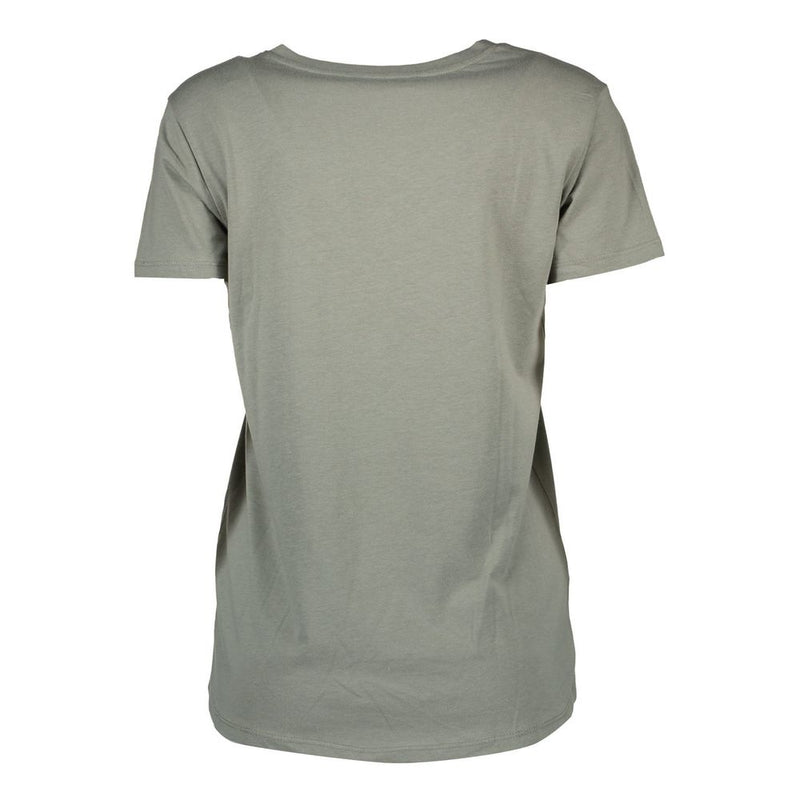 Green Cotton Unisex T-Shirt Silvian Heach