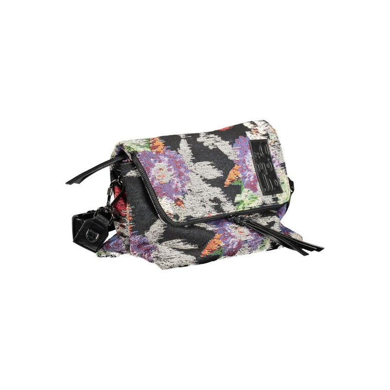 Black Polyester Women Handbag Desigual
