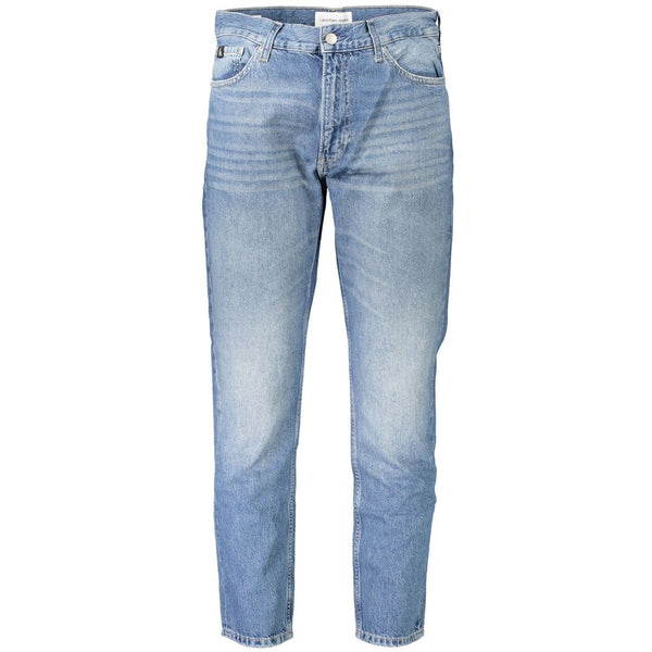 Blue Cotton Men Jeans Calvin Klein