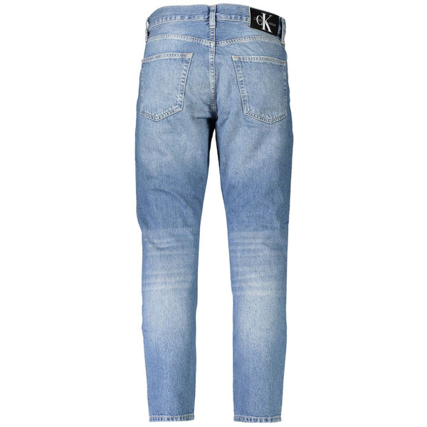 Blue Cotton Men Jeans Calvin Klein
