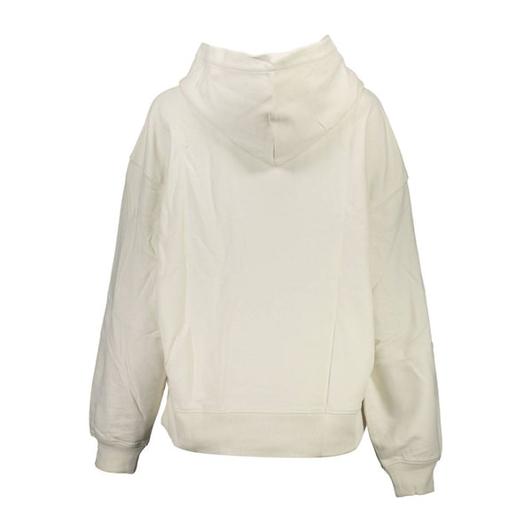White Cotton Women Sweater Calvin Klein