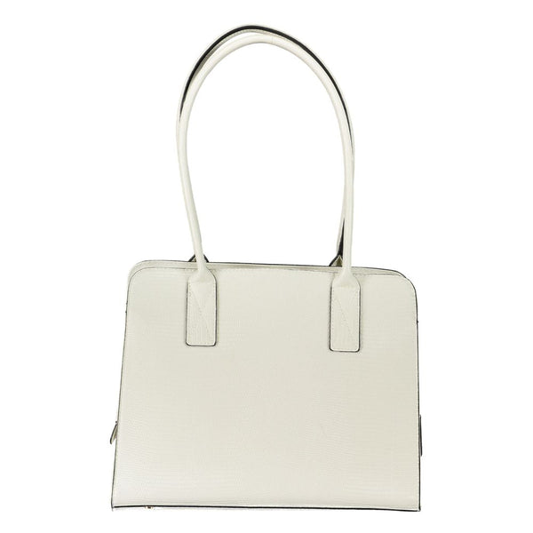 White Polyethylene Handbag Mario Valentino