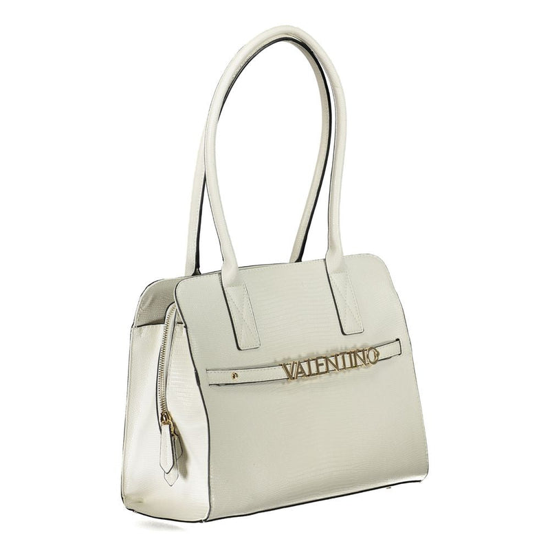 White Polyethylene Handbag Mario Valentino
