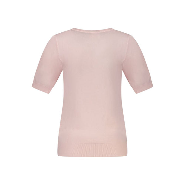Pink Viscose Women Sweater Guess Jeans