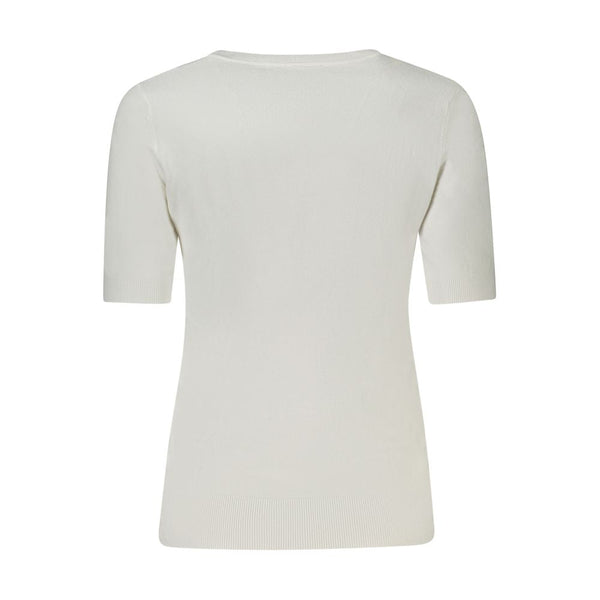 White Viscose Women Sweater Guess Jeans