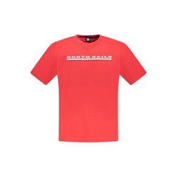 Red Cotton Men TShirt North Sails