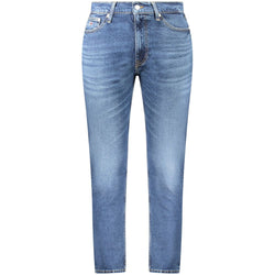 Blue Cotton Men Jeans Tommy Hilfiger