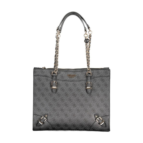 Black Polyethylene Women Handbag Guess Jeans