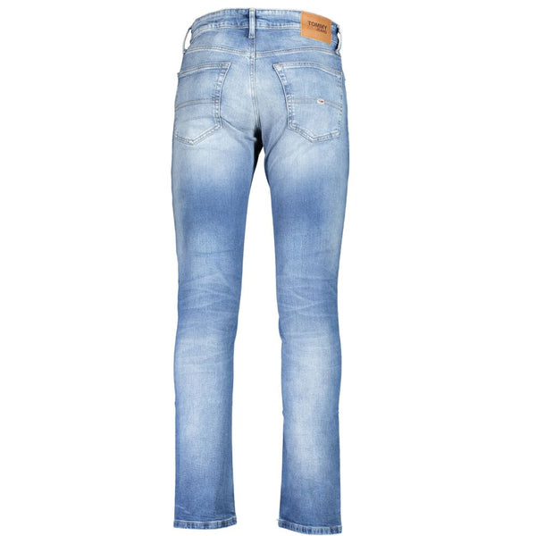 Blue Cotton Men Jeans Tommy Hilfiger