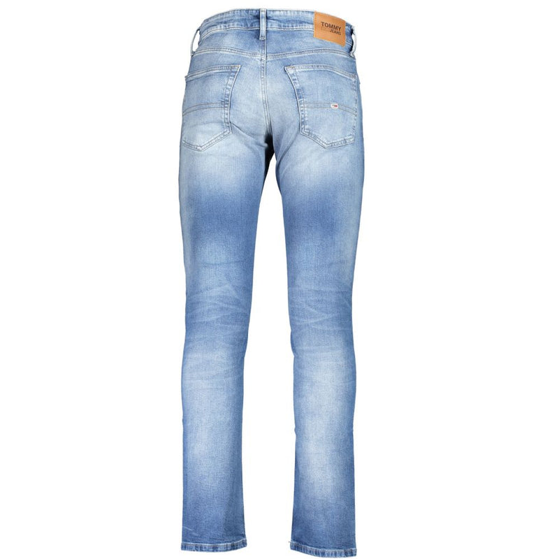 Blue Cotton Men Jeans Tommy Hilfiger