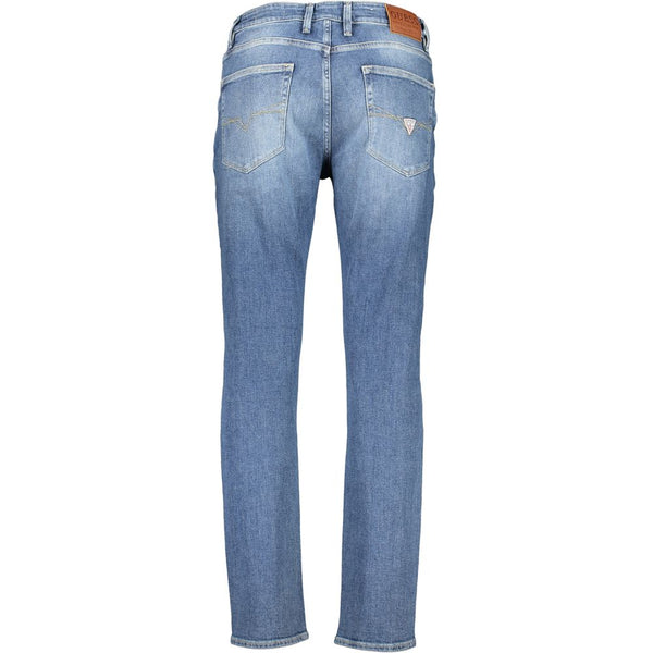 Blue Cotton Jeans & Pant Guess Jeans