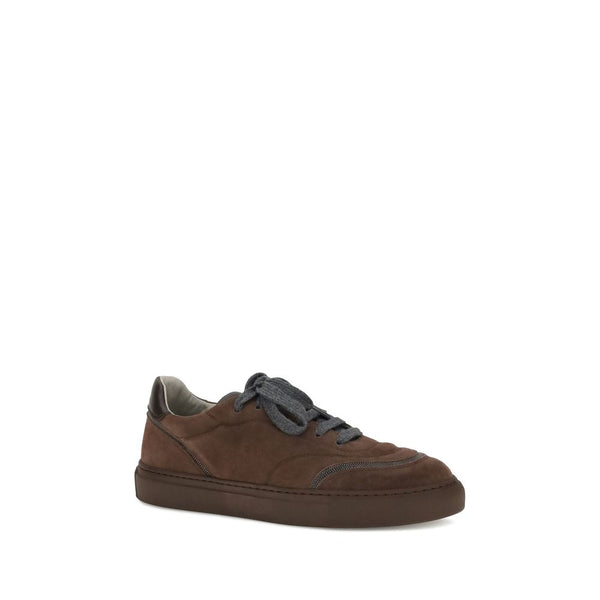 Suede Sneakers Brunello Cucinelli