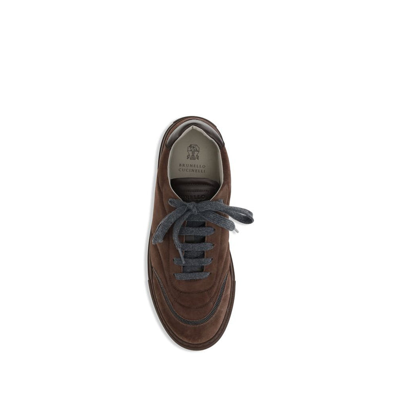 Suede Sneakers Brunello Cucinelli