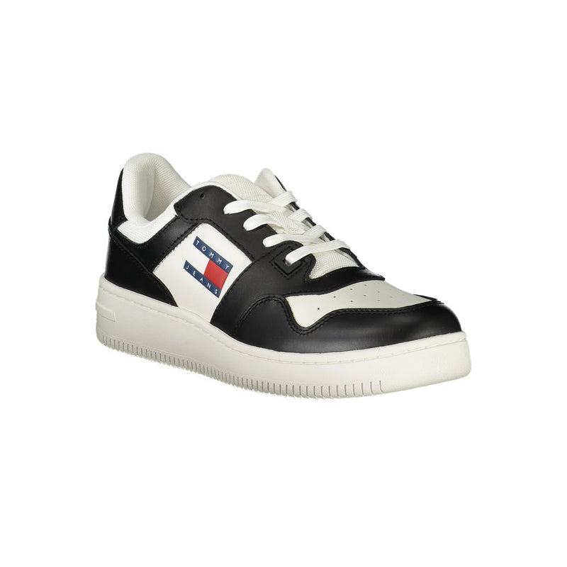 White Polyethylene Women Sneaker Tommy Hilfiger