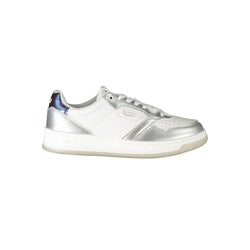 White Polyester Sneaker Gas