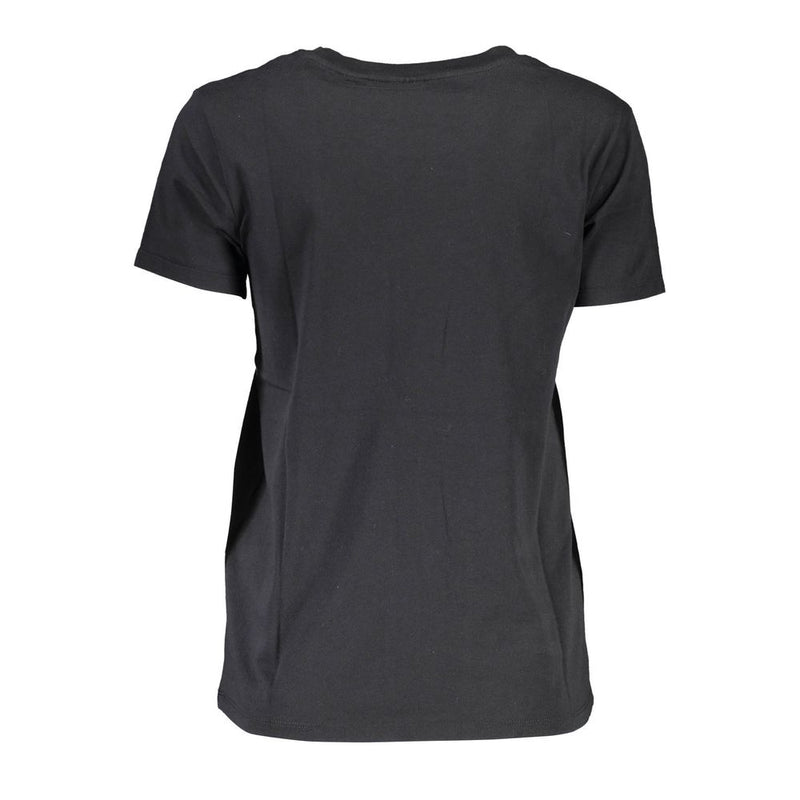 Black Cotton Women T-Shirt Levi's