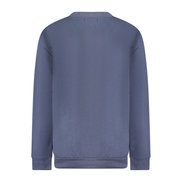 Blue Cotton Women Sweater Cavalli Class
