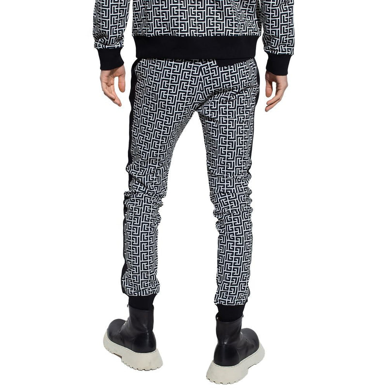 Black Cotton Jeans & Pant Balmain