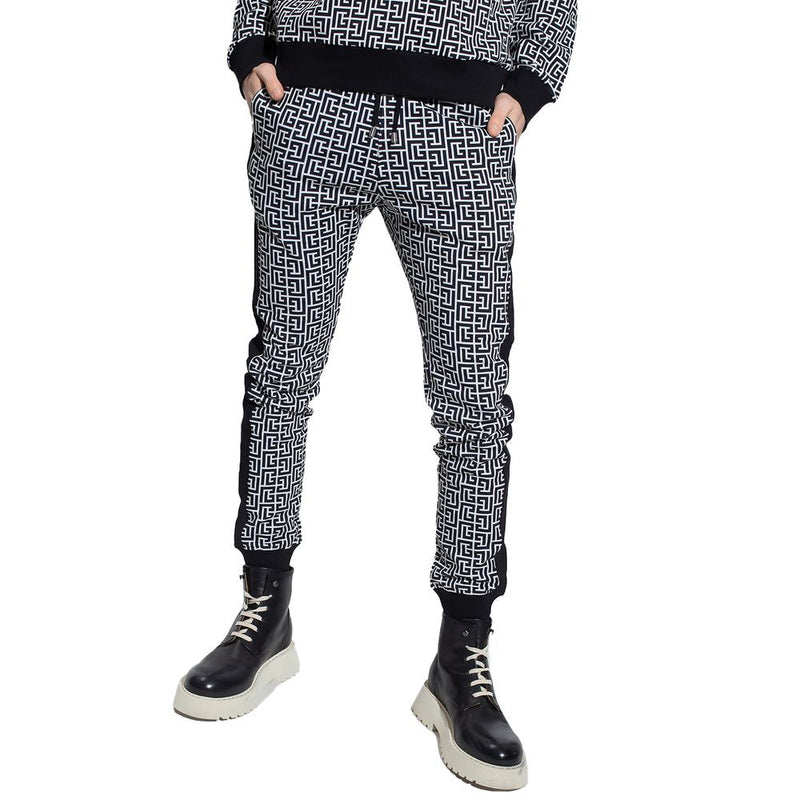Black Cotton Jeans & Pant Balmain