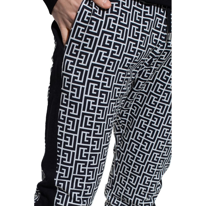 Black Cotton Jeans & Pant Balmain