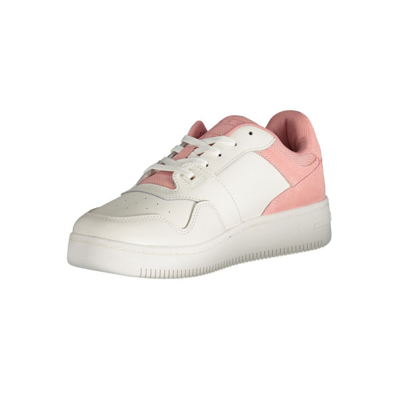 Pink Polyester Sneaker Tommy Hilfiger