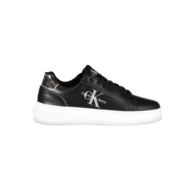 Black Polyester Women Sneaker Calvin Klein