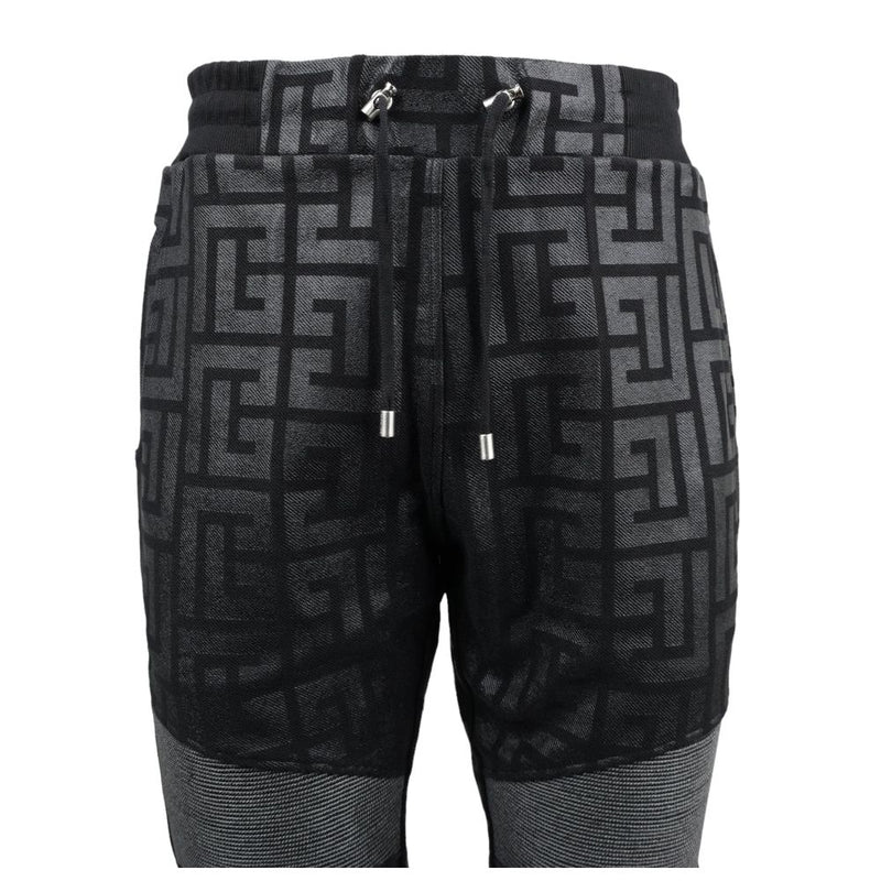 Black Cotton Jeans & Pant Balmain