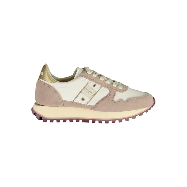 White Polyester Women Sneaker Blauer