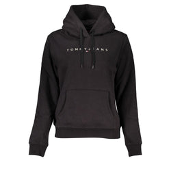 Black Cotton Women Sweater Tommy Hilfiger