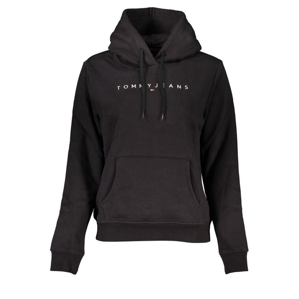 Black Cotton Women Sweater Tommy Hilfiger