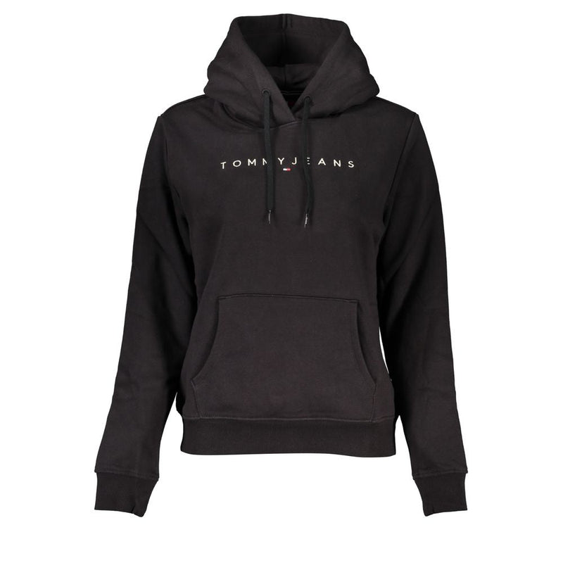 Black Cotton Women Sweater Tommy Hilfiger