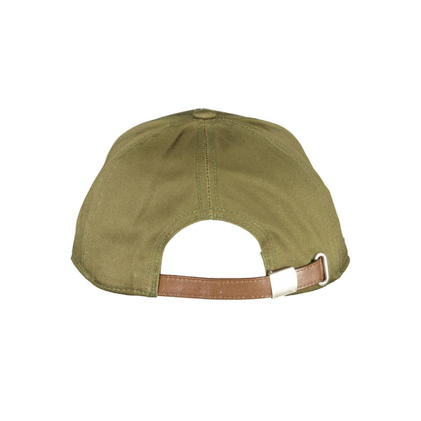 Green Cotton Men Cap La Martina