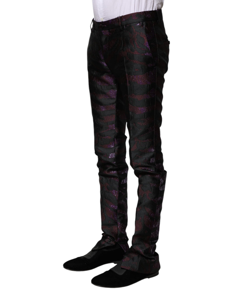 Multicolor Polyester Patterned Pants Dolce & Gabbana