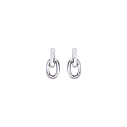 Double XL Link Earrings Rabanne