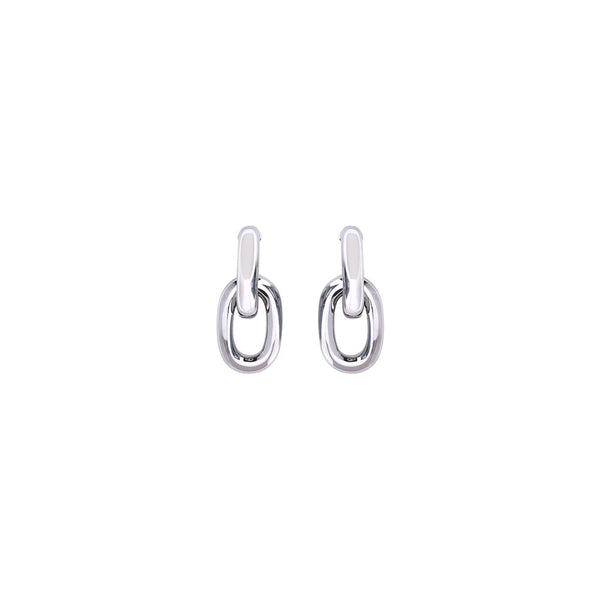 Double XL Link Earrings Rabanne