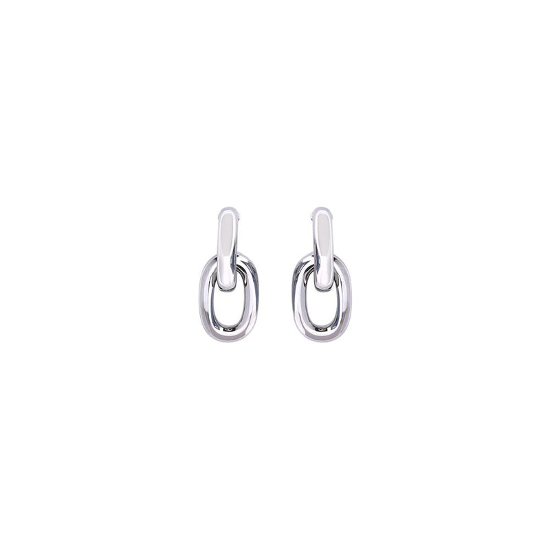 Double XL Link Earrings Rabanne