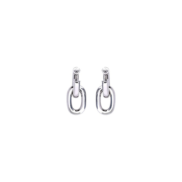 Double XL Link Earrings Rabanne