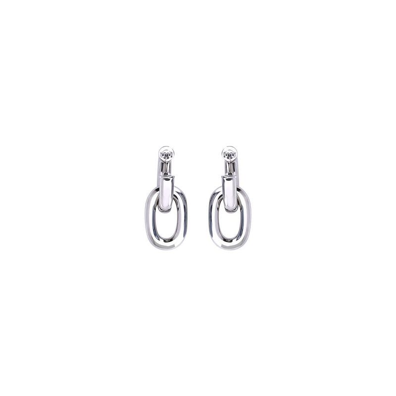 Double XL Link Earrings Rabanne