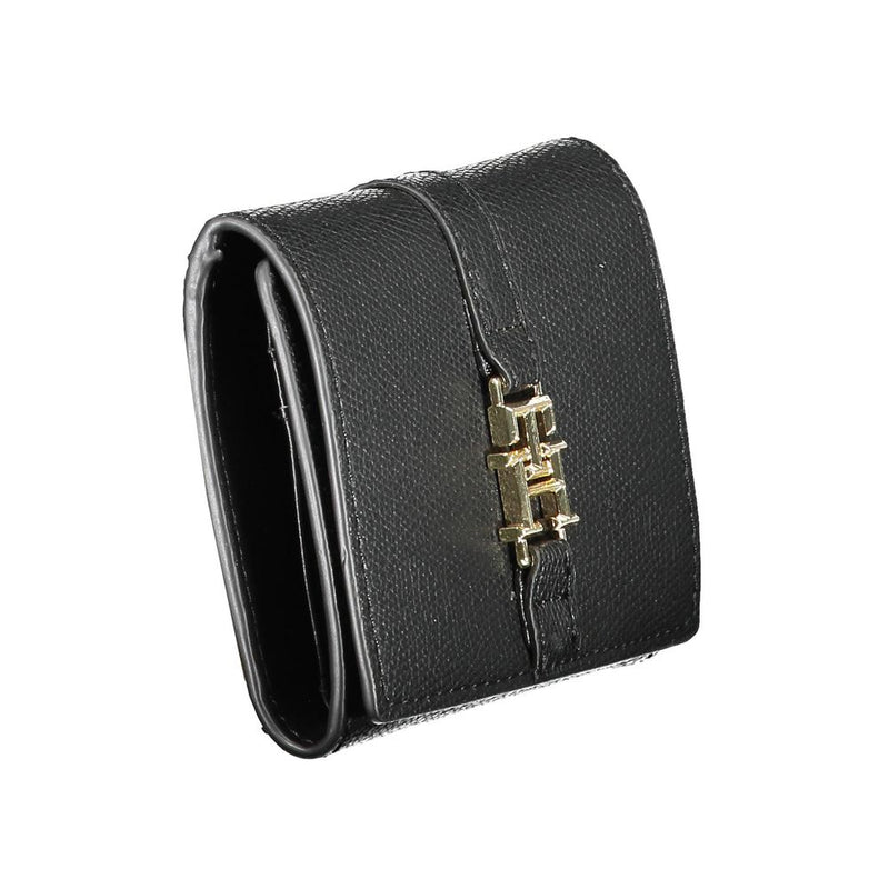 Black Polyethylene Wallet Tommy Hilfiger