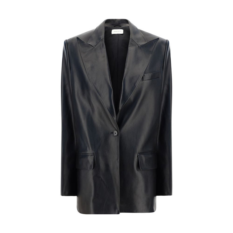 Leather Blazer Jacket Magda Butrym