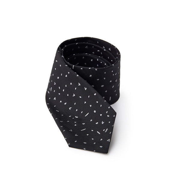 Black Silk Ties & Bowty Jil Sander